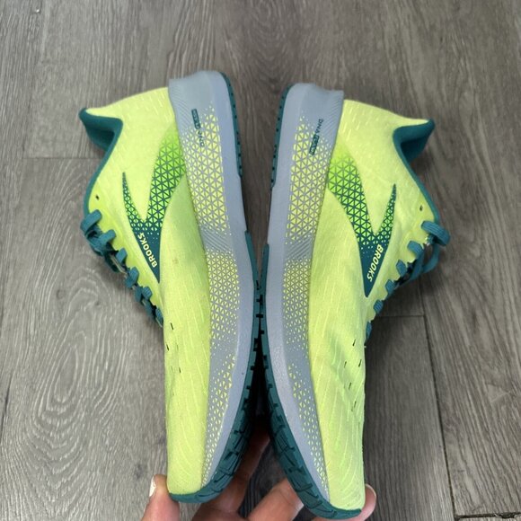 Size 9 - Brooks Hyperion Tempo Green Dusty Blue Running Shoe Men SAMPLE main image 10